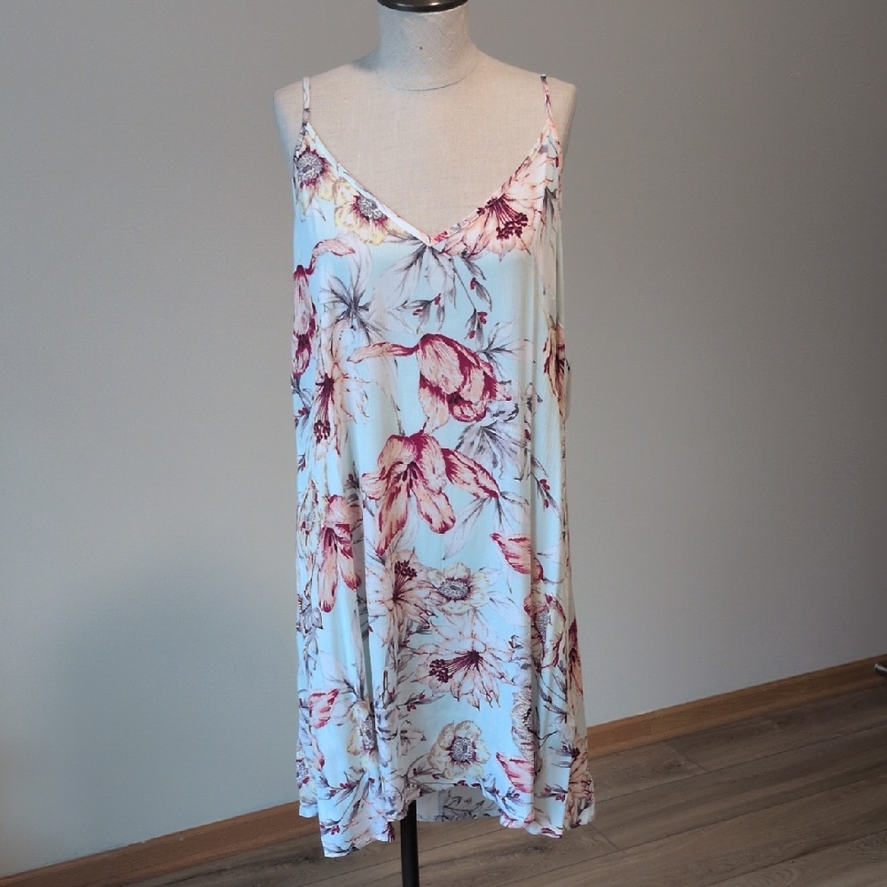New L Mystree Floral Patterned Sun Dress